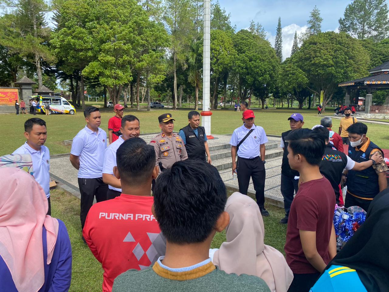 Kapolres Lambar laksanakan Jumat curhat di Pemkab Lampung Barat