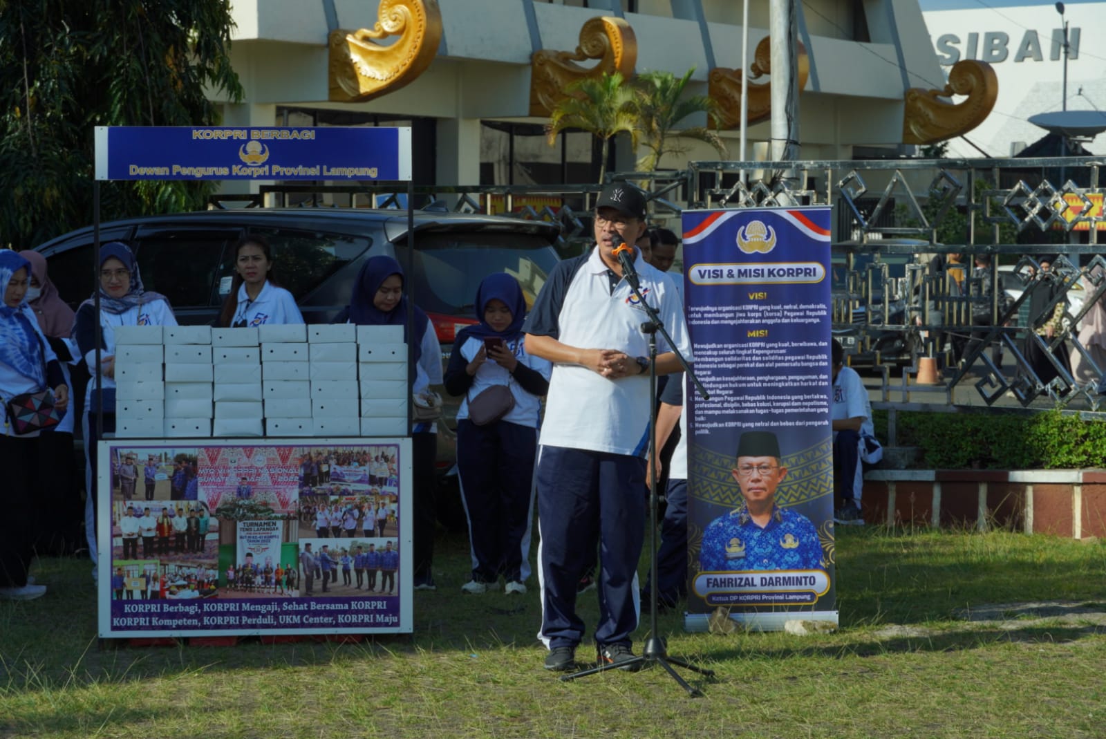 Dewan Pengurus Korpri Lampung Melaksanakan Kegiatan Korpri Berbagi