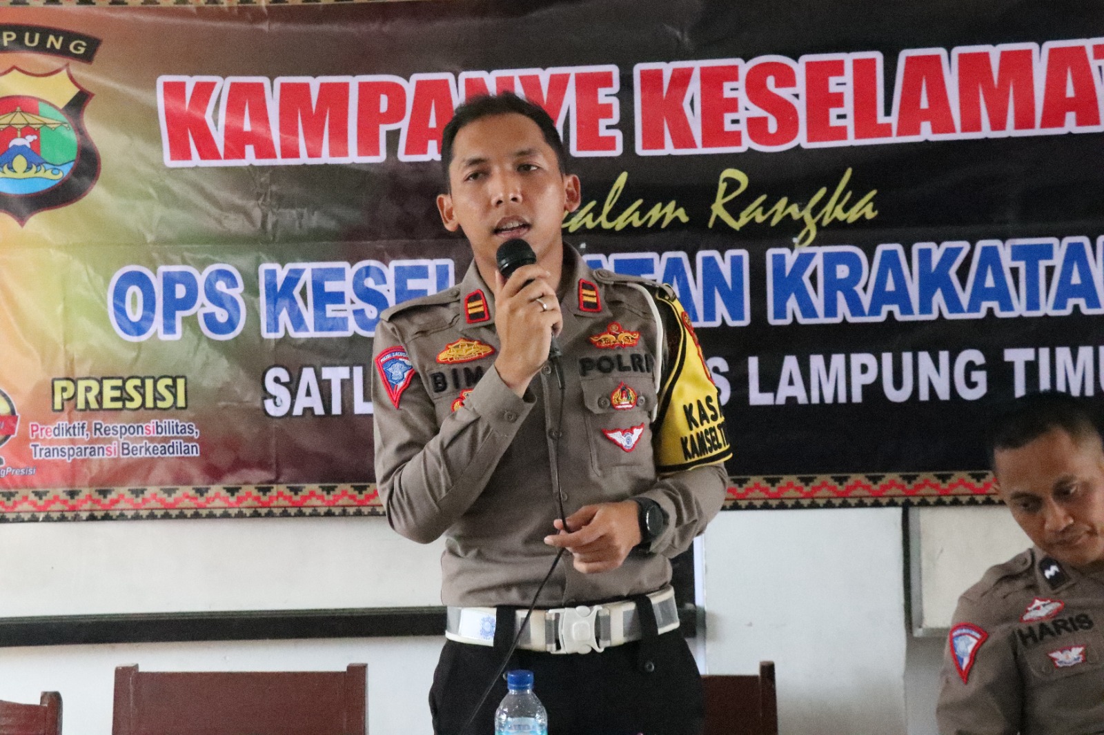 Ops keselamatan, Satlantas Polres Lampung Timur Datangi SMK YPI 2 Way Jepara