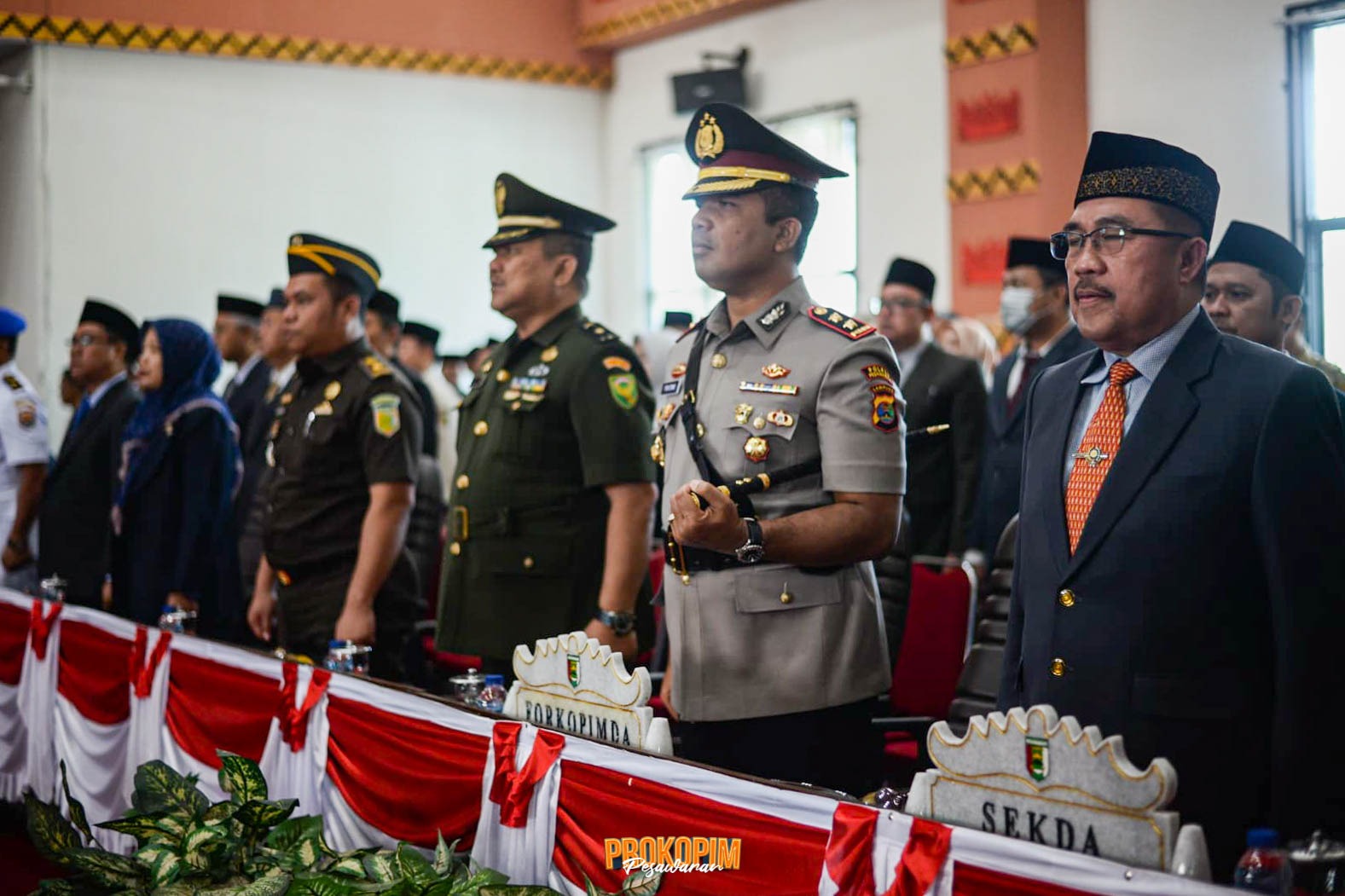 Bupati Pesawaran Hadiri Rapat Paripurna Istimewa DPRD Pesawaran