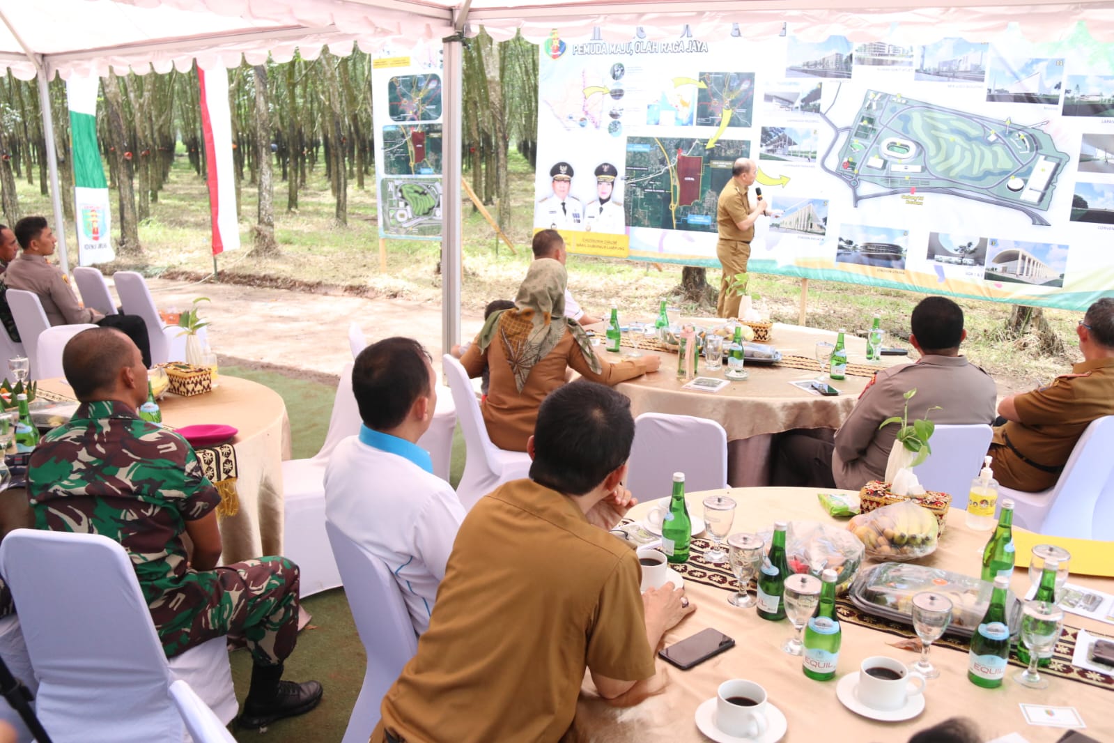 Wakapolda Lampung Hadiri Kunjungan Kerja Kemenpora di Provinsi Lampung