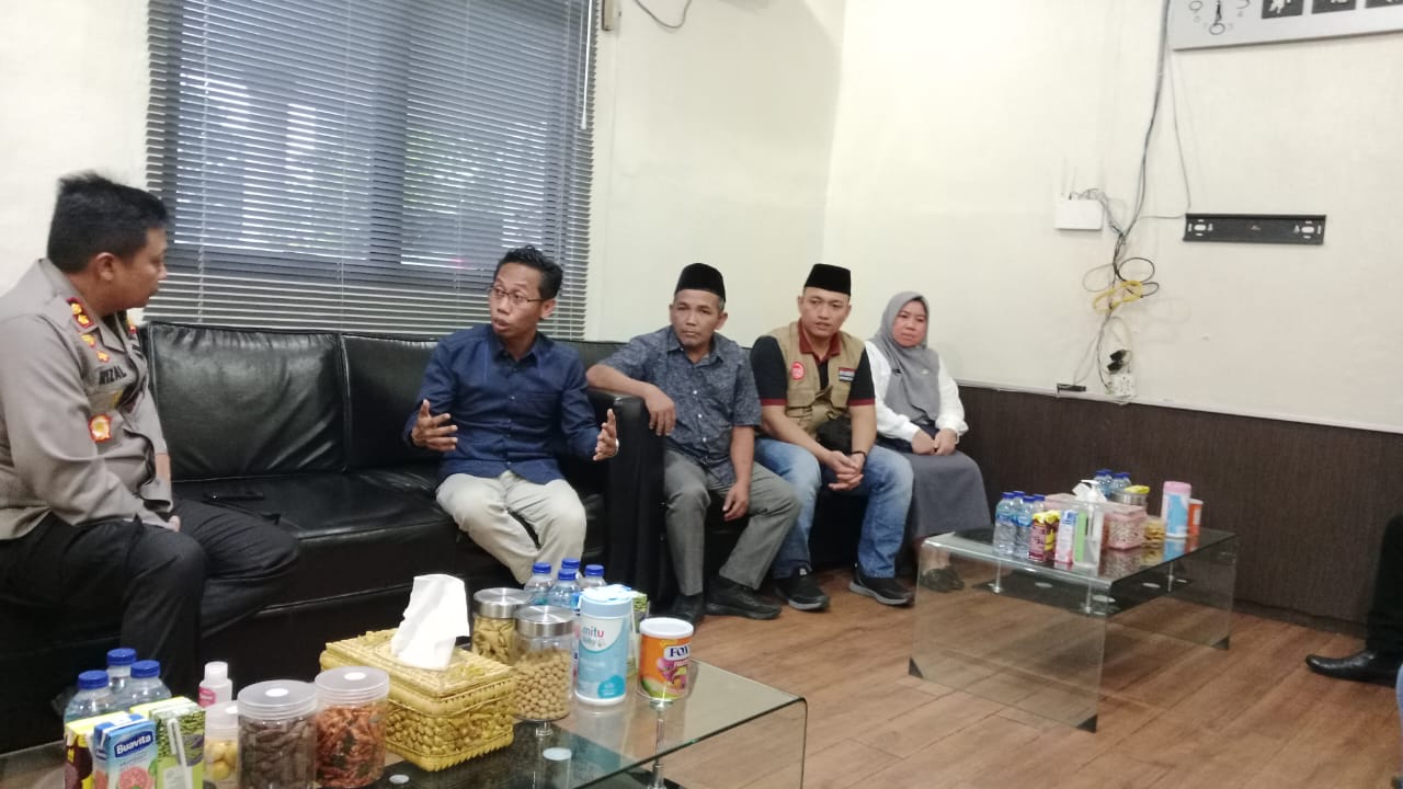 Jelang Tahun Politik, Ketua KPU Lakukan Audensi Dengan Kapolres Lampung Timur