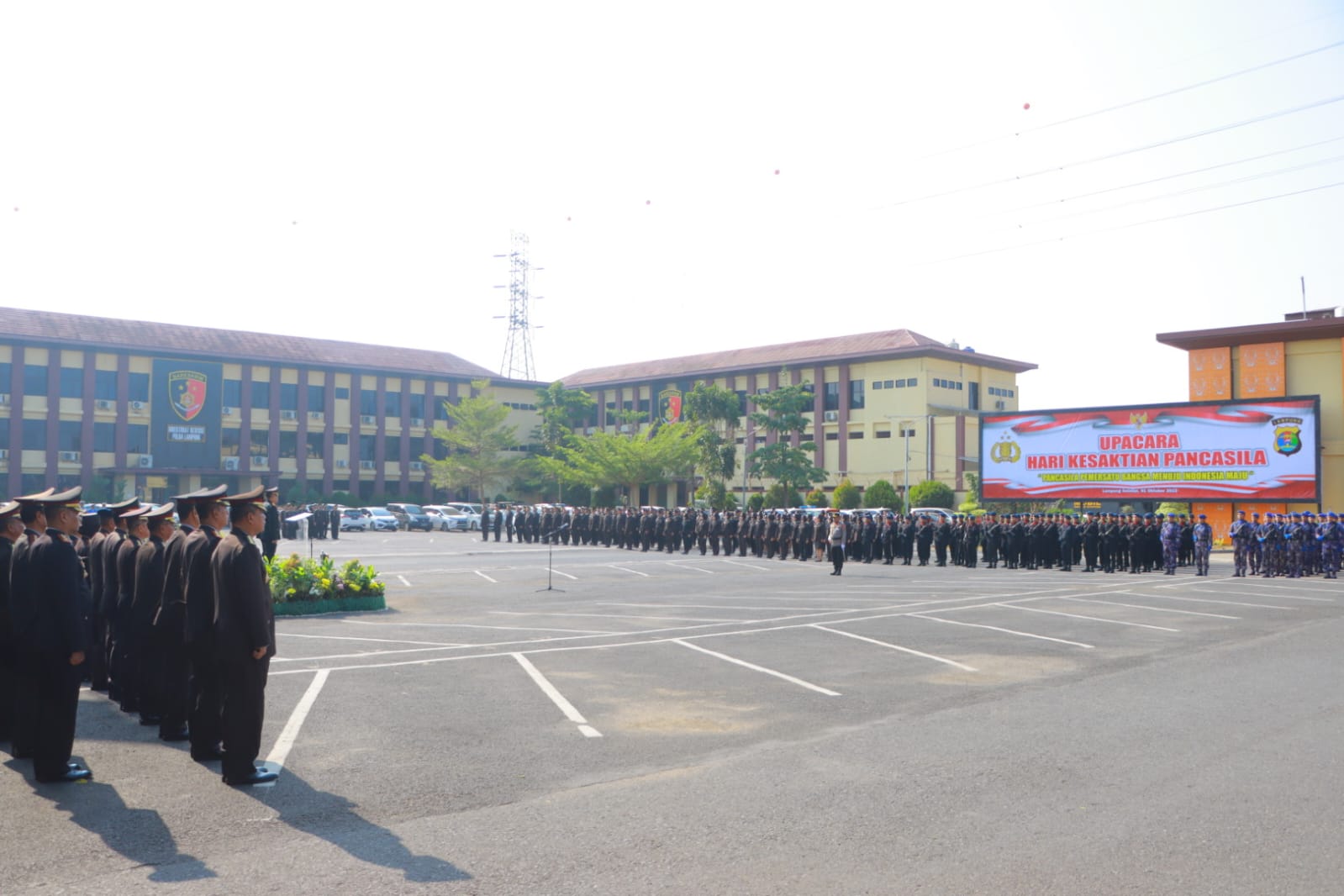 Polda Lampung Gelar Upacara Peringatan Hari Kesaktian Pancasila 1 Oktober 2023